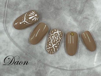 ダオン(DAON)の写真/【高技術×高品質】仕上がりの美しさと抜群のモチの良さが定評の人気サロン♪最旬デザインで理想の指先へ！
