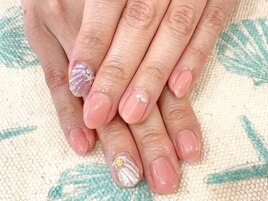 【トレンド】マーメイドネイル