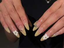 ネイル アヴァンス あべのルシアス店(Nail AVANCE.)/立体フラワーネイル