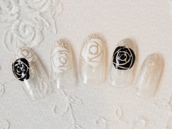 エステティックアンドネイル ローズ(ESTHETIC&NAIL Rose)/ローズフレンチでシックに
