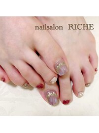 秋先取り！ニュアンスフット！