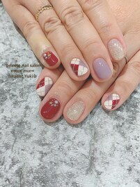 チェックネイル