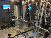 清潔感ある完全個室のトレーニングルーム！