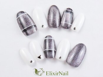 エリクサーネイル 神田(Elixir Nail)/シンプル / クーポン使用
