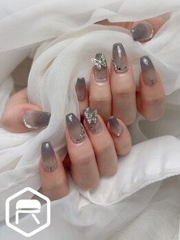 レディスペネイル ノウラ 名駅店(Redispe nail NouRa)/グレーグラデーション