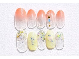 レモンイエローネイル