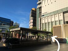 ＪＲ京都駅中央口からのアクセス