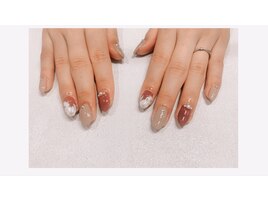 フラワーネイル 5500円