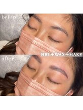 サン ヘアーアンドメイク(Sa N.HAIR&MAKE)/HBL＋WAX＋MAKE