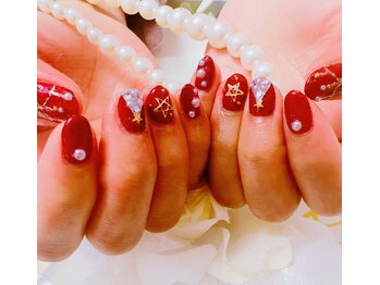 ルシア(LUCIA)/クリスマスネイル