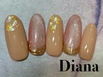 ディアナ ひたちなか高場店(DIANA)/定額ネイル 7,700円 A-118