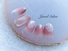 ジュエルサロン(JEWEL SALON)/たらしこみフラワー