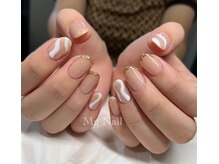 エムジーネイル(Mg Nail)/ミラーフレンチネイル