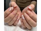 ミラーフレンチネイル