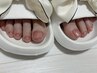 フットネイル◆ワンカラーorラメグラ¥5500