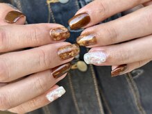 ソリッドカラー(solid color)/hand nail