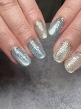 アース コアフュールボーテ 龍ヶ崎店(EARTH coiffure beaute)/マグネットネイル