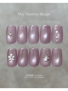 ノイスネイル(noice nail)/5月monthly &nbsp;design
