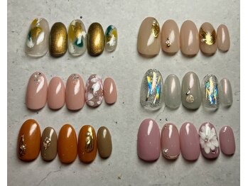 ポッシュ(Posh)の写真/【初めての方におすすめ】オフィスネイルや一癖あるトレンドデザインまで♪ご予算や気分に合わせてご提案