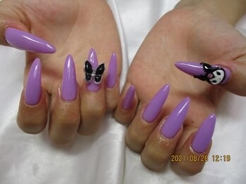 【厳選】　ワンカラーネイル