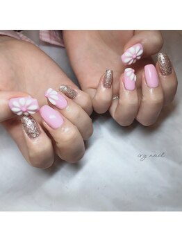 アイビーネイル(ivy-nail)/ぷっくり3Dフラワーネイル♪