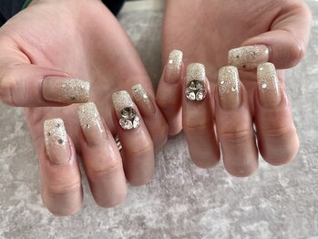 ネイルサロン ドレス(Nail Salon Dress)/【瀬川】ラメグラデーション