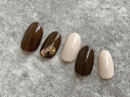 秋カラー×ワンポイントデザイン
