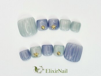 エリクサーネイル 神田(Elixir Nail)/フット/クーポン使用