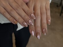 キースネイルアトリエ(keeth nail atelier)/ピンクマグネットネイル