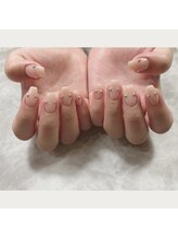 てぃーだ/ベージュネイル