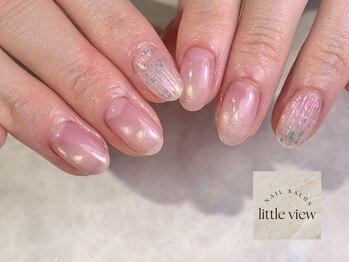 リトルビュー(little view)/・ピンク×バカラ ¥8980