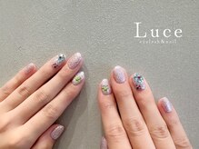 ルーチェネイル 横浜(Luce nail)/キラキラフラワー