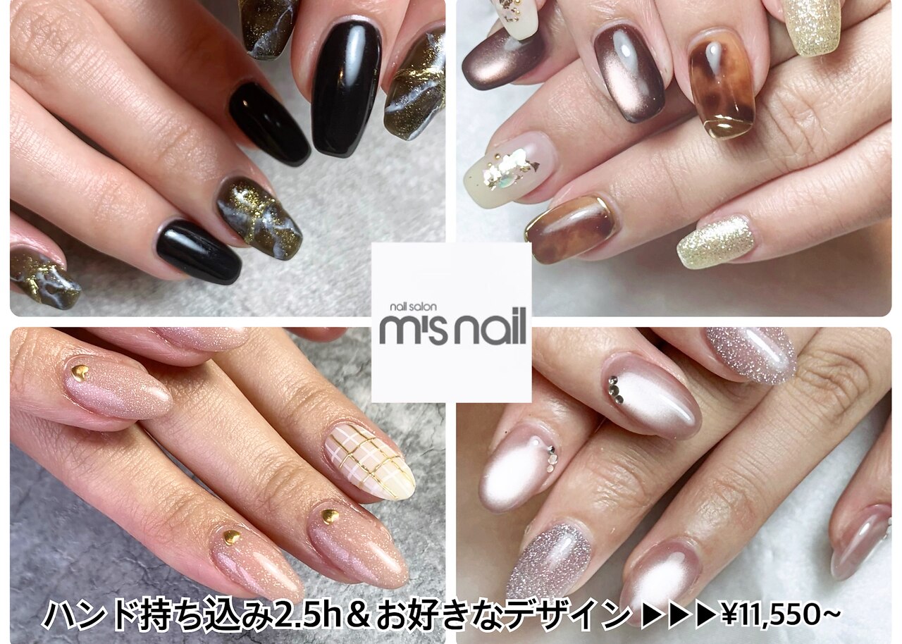 m_popnail　様 M's NAIL様 デザイン参考