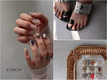 8(HACHI)/ハンド&フット&まつ毛同時可能♪