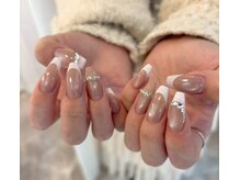 エアーネイル(#AIR NAIL)の雰囲気（半個室なのでゆっくりとお過ごしいただけます）