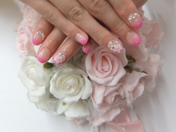 ネイルサロンミキ 横浜(MIKI)/ウェディング 手書き3D結婚式