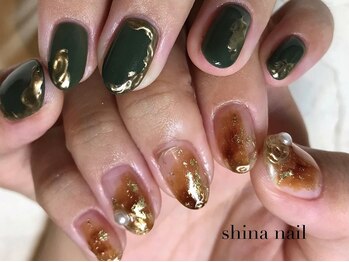 シナネイル 清澄白河店(SHINA NAIL)/ちぐはぐネイル♪