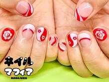 ネイルマフィア 原宿(NAIL MAFIA)/個性派手描きアートネイル♪