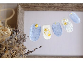 ファストネイル mozoワンダーシティ店(FAST NAIL)/梅雨ネイル ドット 【11699】
