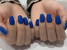 エイト アイラッシュアンドネイル 大宮店(eight)/青ネイル