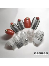 2024　8月キャンペーンネイル