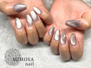 ミモザネイル(MIMOSA Nail)の写真/お仕事柄華やかなアートネイルができない方におすすめ◎シンプルネイルも当店にお任せください♪