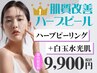 【ハーブピーリング人気No.1】剥離なしハーブピーリング+水光肌[ニキビケア]