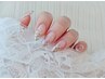 【ハンドジェル】ラメグラデーションネイル　6500円