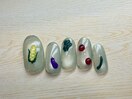 定額/夏野菜ネイル