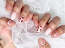 ネイルネージュ 錦糸町(Nail Neige)/こだわり定額アート/薔薇