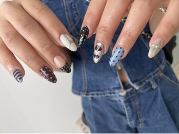 イエロー(Yellow)の写真/丁寧×高技術◎理想の長さ・形を叶えます！ずっと眺めていたくなるような美しい指先へ♪長さだし対応可◎