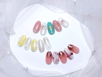 クエスト(Quest)の写真/【トレンド先取り春ネイル♪】季節ごとに変わる♪イベントデザインコース★フィルインも◎