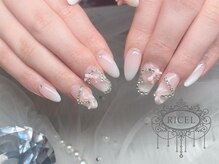 リシェル 原宿店(Ricel)/ハートチェーンネイル♪