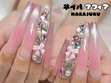 ネイルマフィア 原宿(NAIL MAFIA)の雰囲気（ジェルスカルプで時短綺麗な長さだし♪カラー/パーツも豊富です!）